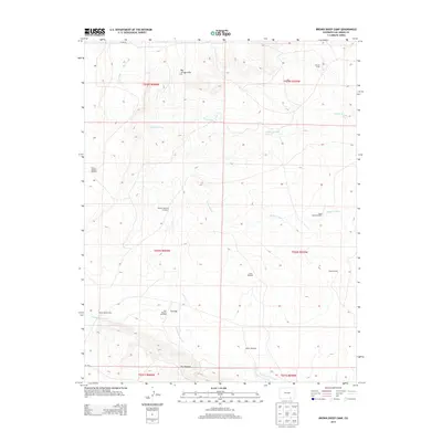 2013 Map of Brown Sheep Camp, 2013 Print