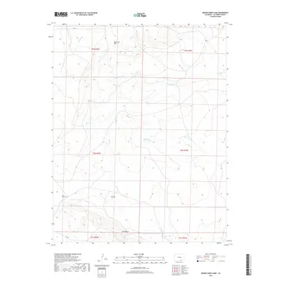2019 Map of Brown Sheep Camp, 2019 Print