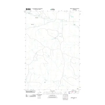 2011 Map of Brown Spring, 2011 Print