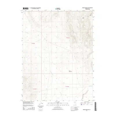 2014 Map of Brown Summit NW, 2014 Print