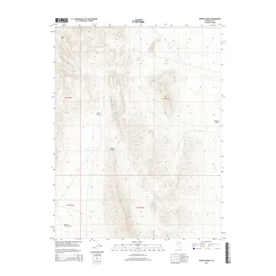 2014 Map of Brown Summit, 2014 Print