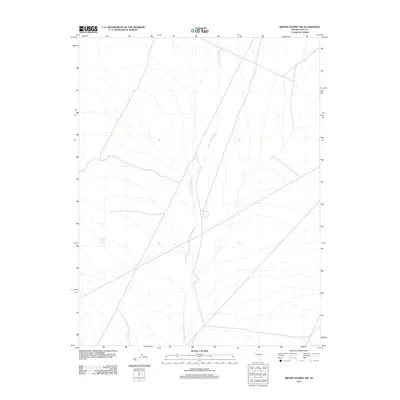 2012 Map of Brown Summit SW, 2012 Print
