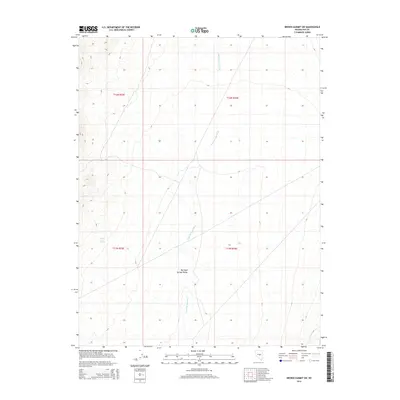 2014 Map of Brown Summit SW, 2014 Print