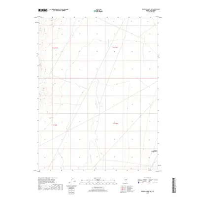 2018 Map of Brown Summit SW, 2018 Print