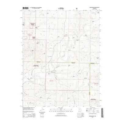 2015 Map of Brownbranch, 2015 Print