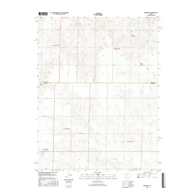 2015 Map of Brownell, 2015 Print