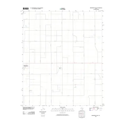 2010 Map of Brownfield East, 2010 Print