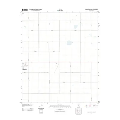2012 Map of Brownfield East, 2012 Print