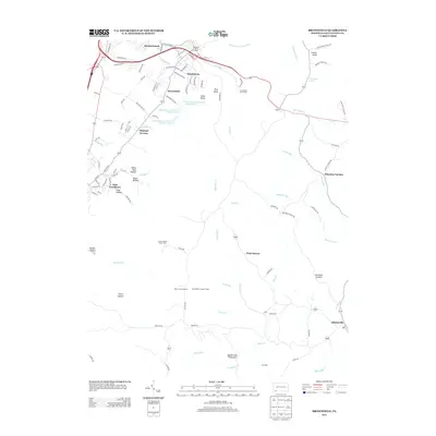 2013 Map of Brownfield, 2013 Print