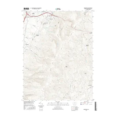 2016 Map of Brownfield, 2016 Print
