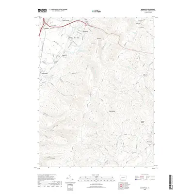 2019 Map of Brownfield, 2019 Print