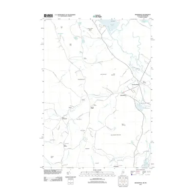 2011 Map of Brownfield, 2011 Print