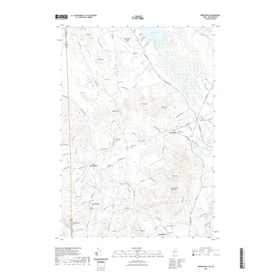 2021 Map of Brownfield, 2021 Print