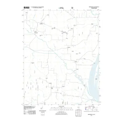 2011 Map of Brownfield, 2011 Print
