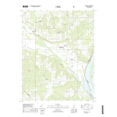 2018 Map of Brownfield, 2018 Print