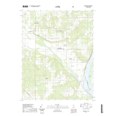 2021 Map of Brownfield, 2021 Print
