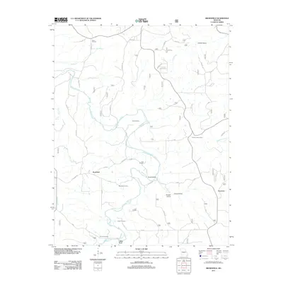 2012 Map of Brownfield, 2012 Print