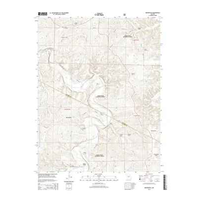 2015 Map of Brownfield, 2015 Print