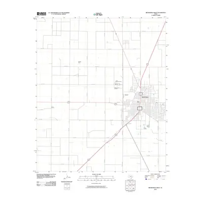 2010 Map of Brownfield West, 2010 Print