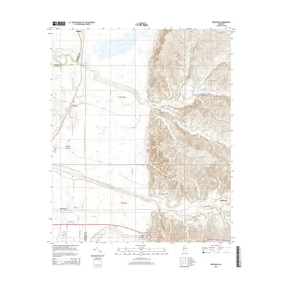 2015 Map of Browning, 2015 Print