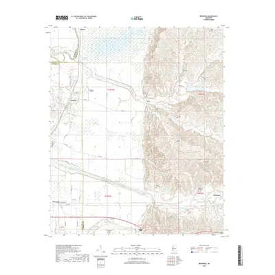 2018 Map of Browning, 2018 Print