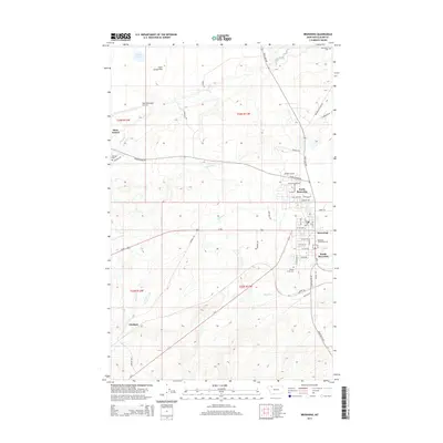 2014 Map of Browning, 2014 Print