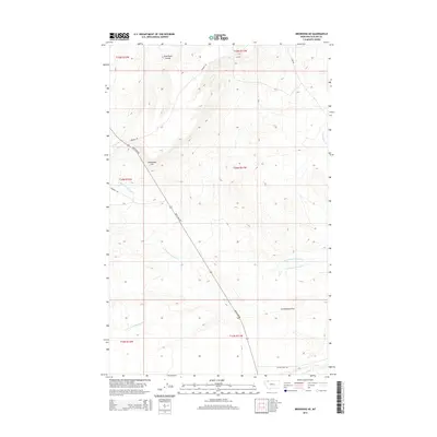 2014 Map of Browning NE, 2014 Print