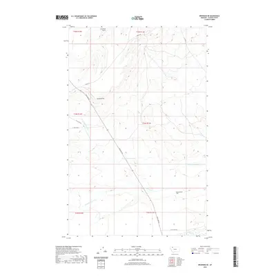 2020 Map of Browning NE, 2020 Print