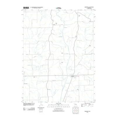 2012 Map of Browning, 2012 Print