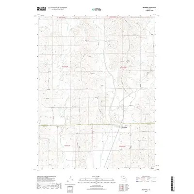 2017 Map of Browning, 2017 Print