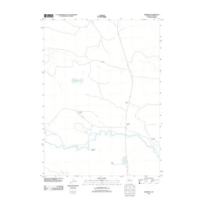 2011 Map of Brownlee, 2011 Print