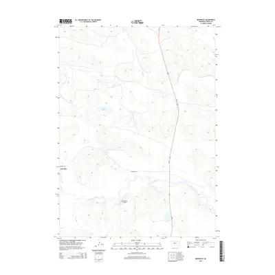 2014 Map of Brownlee, 2014 Print