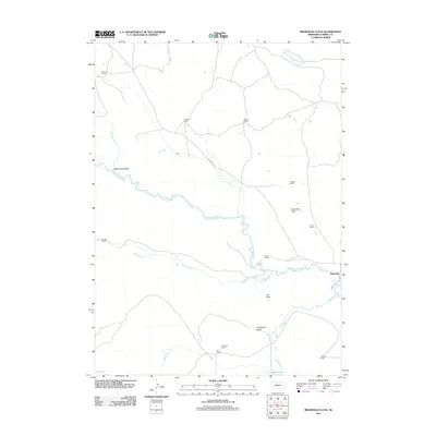 2011 Map of Brownlee Flats, 2011 Print