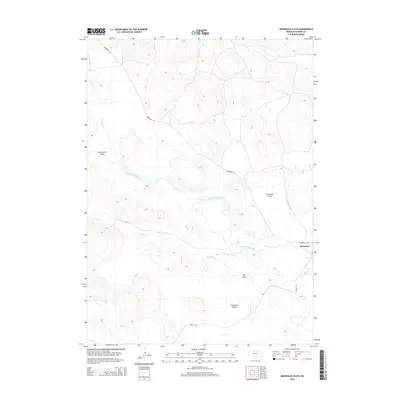 2014 Map of Brownlee Flats, 2014 Print