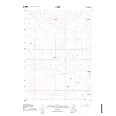 2017 Map of Brownlee Flats, 2017 Print