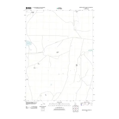 2010 Map of Browns Bench North, 2010 Print