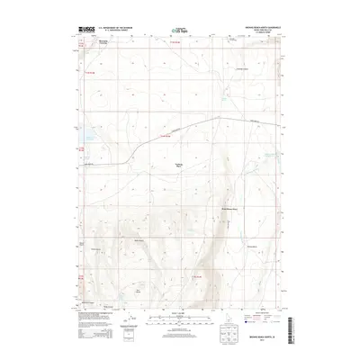 2013 Map of Browns Bench North, 2013 Print