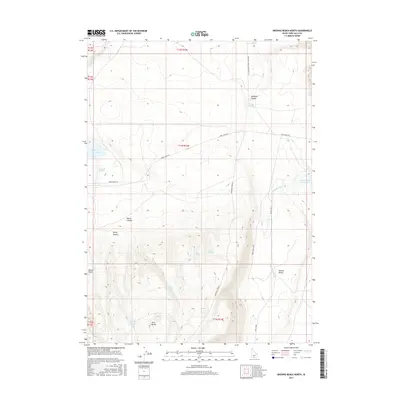 2017 Map of Browns Bench North, 2017 Print