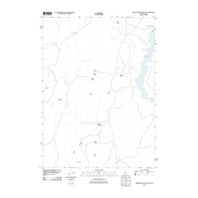 2010 Map of Browns Bench South, 2010 Print