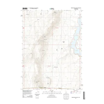 2013 Map of Browns Bench South, 2013 Print