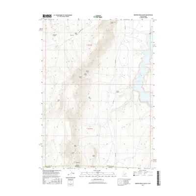 2017 Map of Browns Bench South, 2017 Print