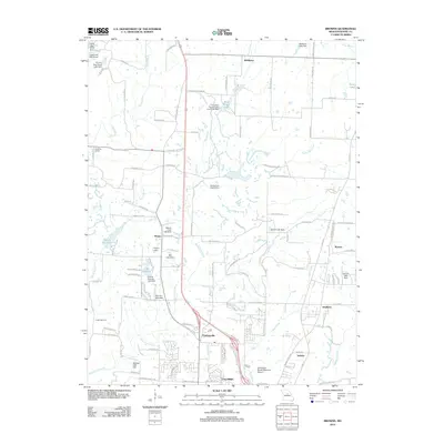 2012 Map of Browns, 2012 Print
