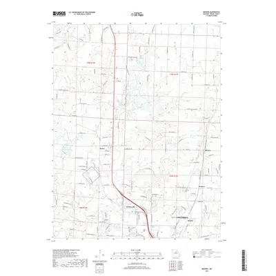 2017 Map of Browns, 2017 Print