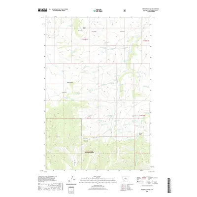 2020 Map of Browns Canyon, 2020 Print