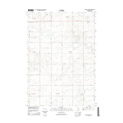 2014 Map of Browns Corners, 2014 Print