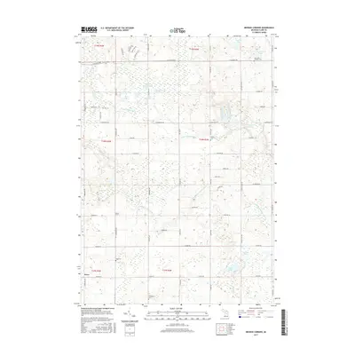 2017 Map of Browns Corners, 2017 Print