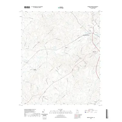 2020 Map of Browns Crossing, 2020 Print