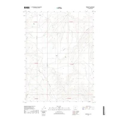 2017 Map of Browns Hill, 2017 Print