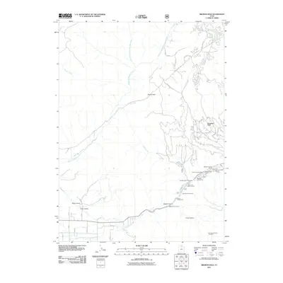 2011 Map of Browns Hole, 2011 Print