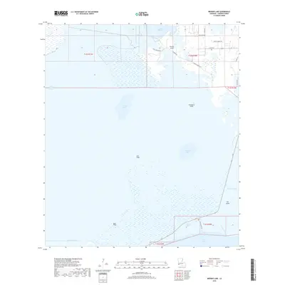 2018 Map of Browns Lake, 2018 Print